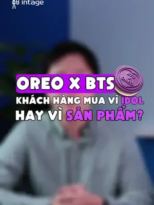 Bắt tay với BTS, OREO thực sự nhận được gì từ thương vụ này? #intage #learnontiktok #insight #bts